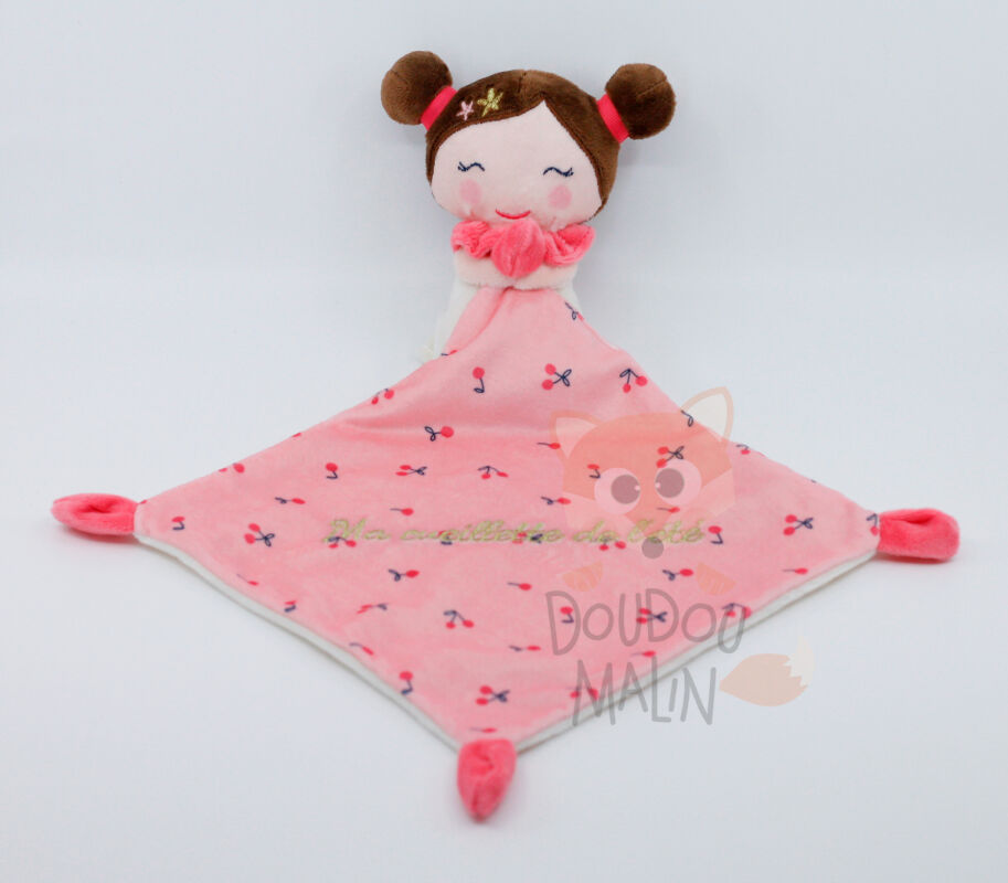  - comforter doll pink cherry ma cueillette lété 25 cm 